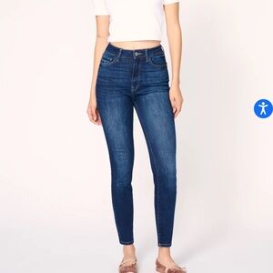 Warp + Weft High Rise Blue Jeans